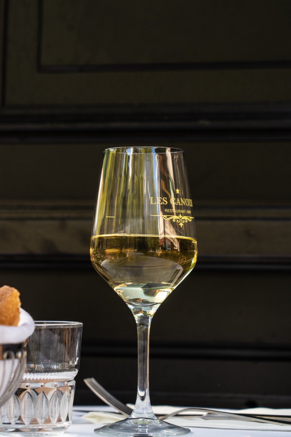 Verre de vin de la sélection des Canoux